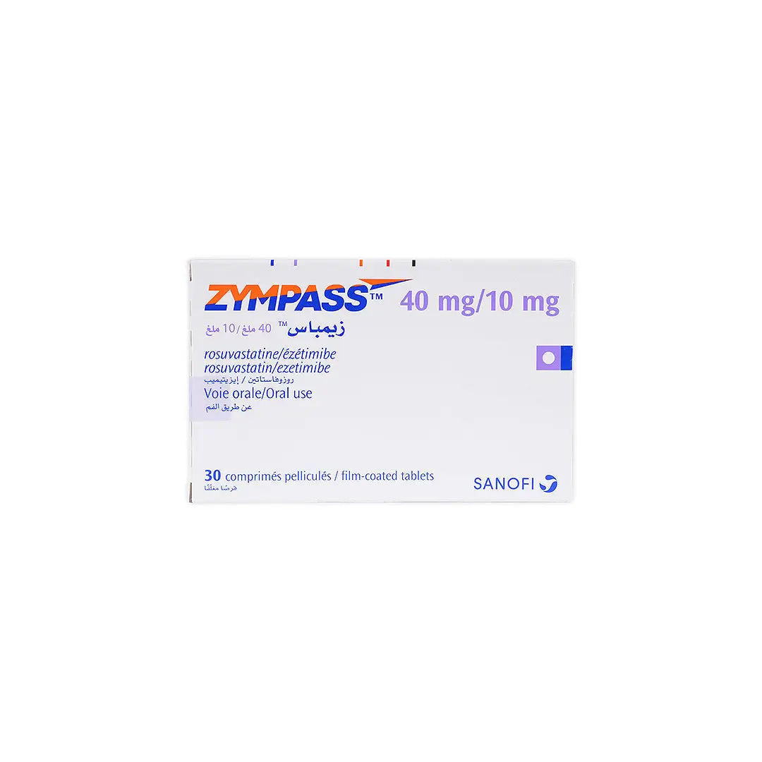 ZYMPASS 40MG/10MG 30 TABLETS