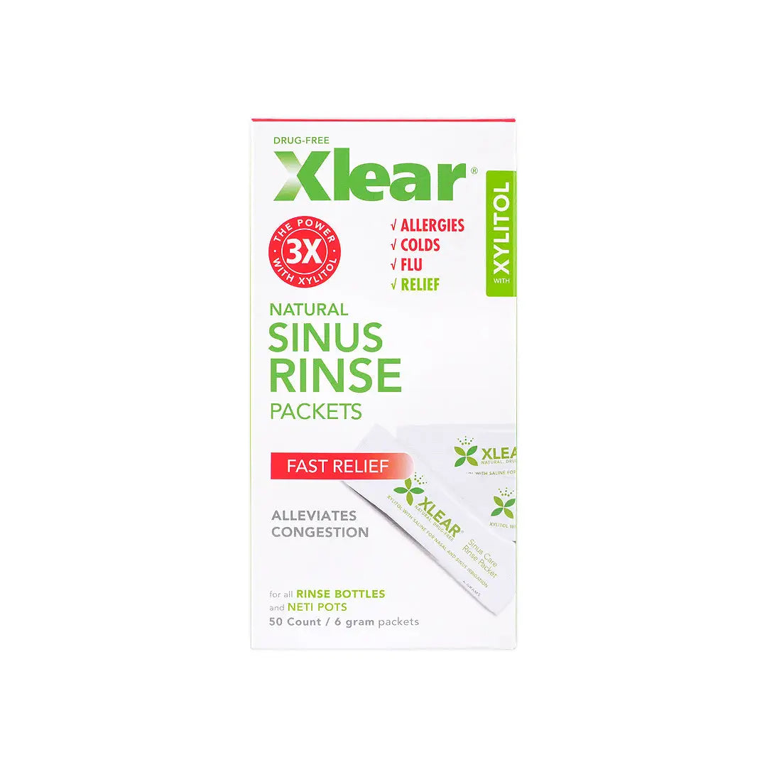50014-Xlear Natural Sinus Rinse 6Gm X 50 Packets +1