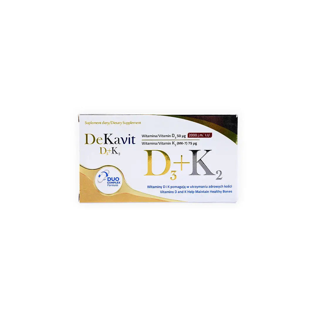 DEKAVIT D3+K2 30 CAPSULES