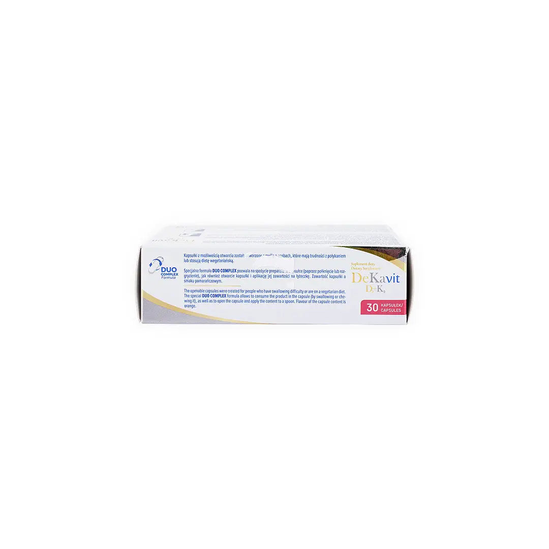 DEKAVIT D3+K2 30 CAPSULES