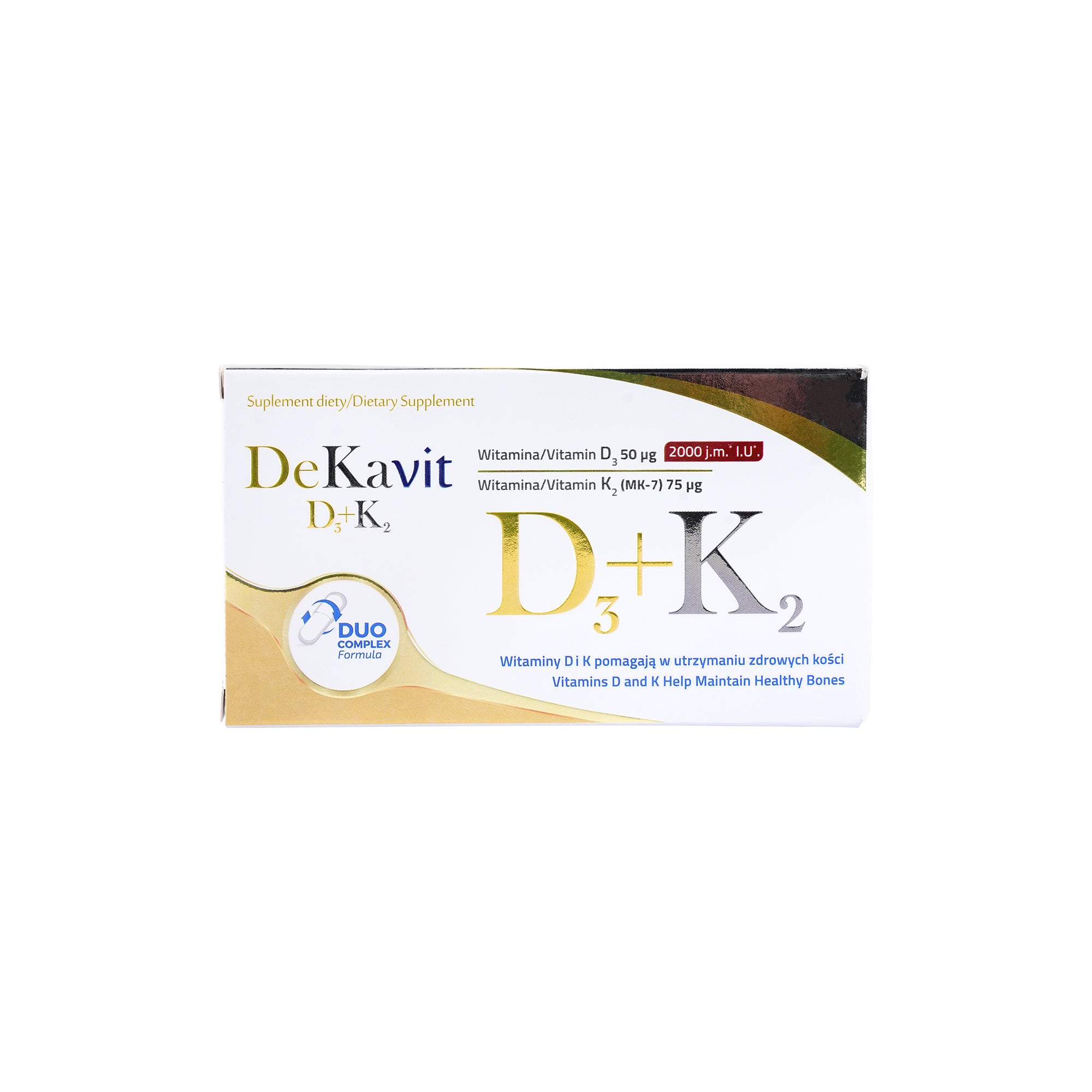 50029-Dekavit D3+K2 30 Capsules