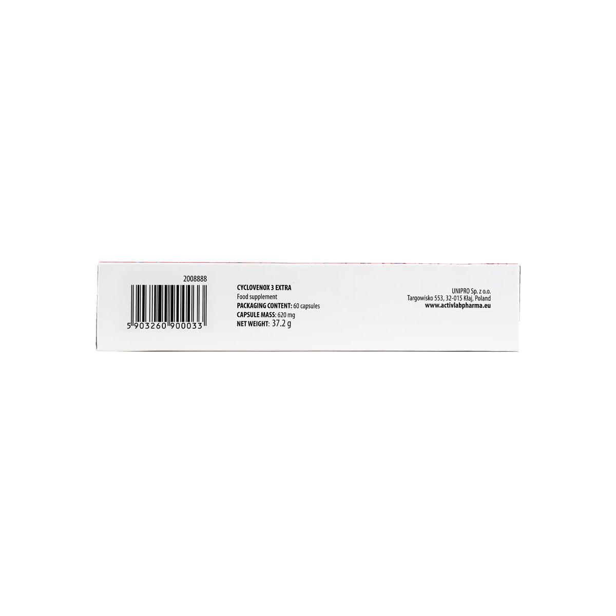 50031-Activlab Pharma Cyclovenox 3 Extra 60 Capsules-Light Legs +1