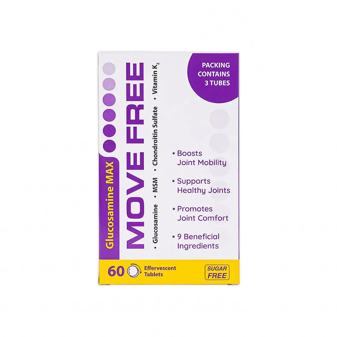 50035-Fit 4 Life Glucosamine Max Move Free 60 Eff.Tablets +2