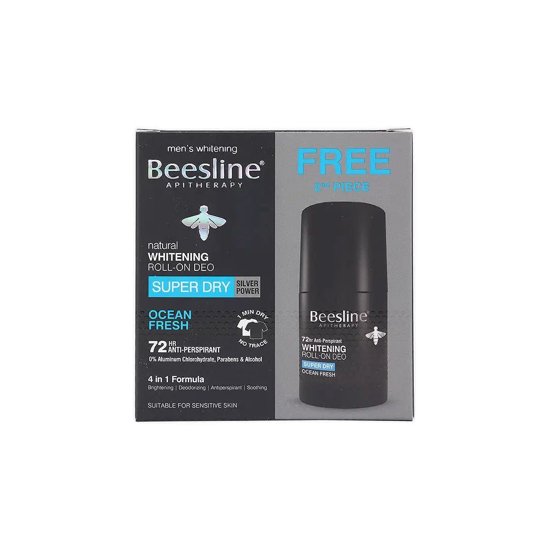 BEESLINE OFFER-WHITENING ROLL ON DEO 72H OCEAN FRESH(1+1)