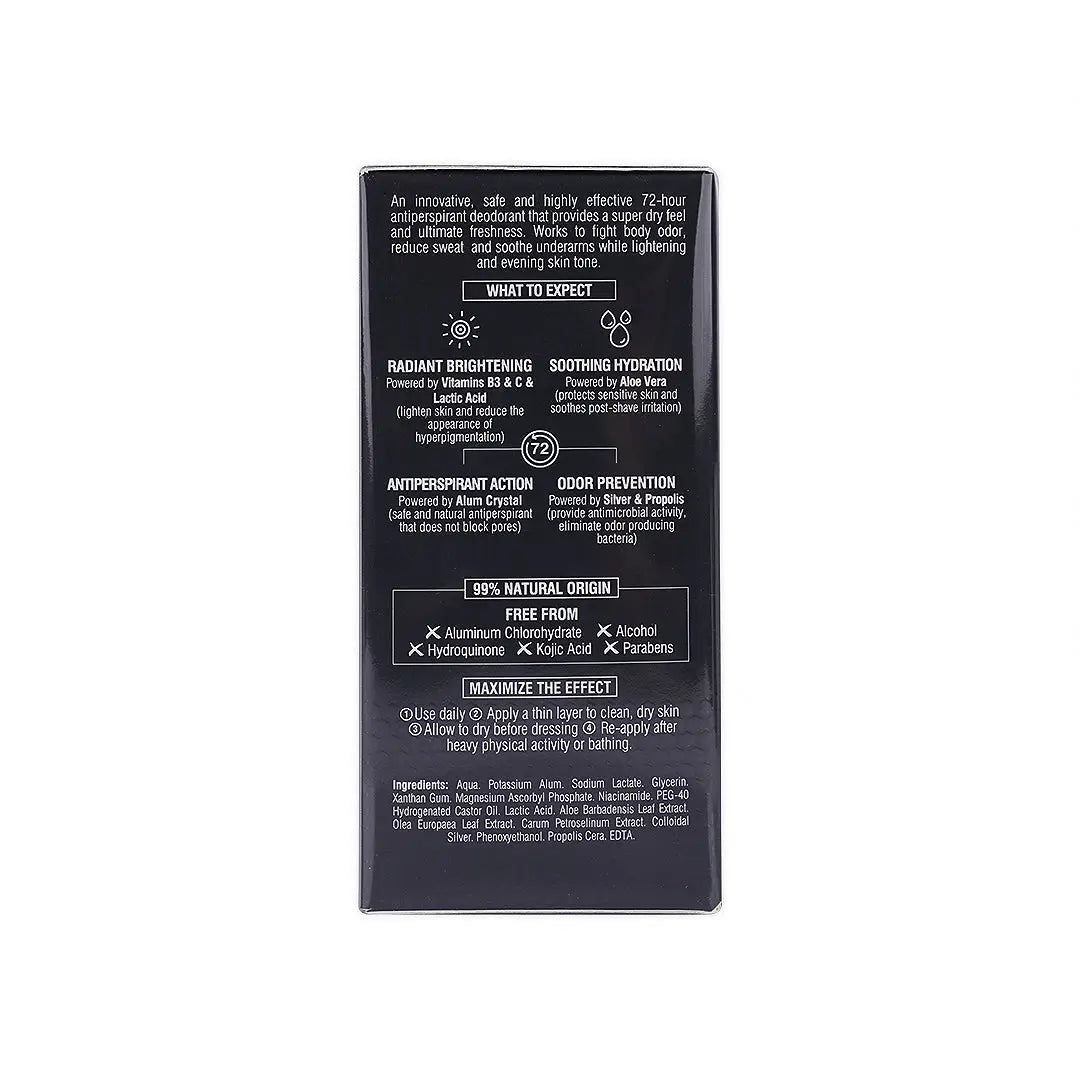 Beesline Whitening Roll On Deo 72H Fragrance Free Men (1+1)