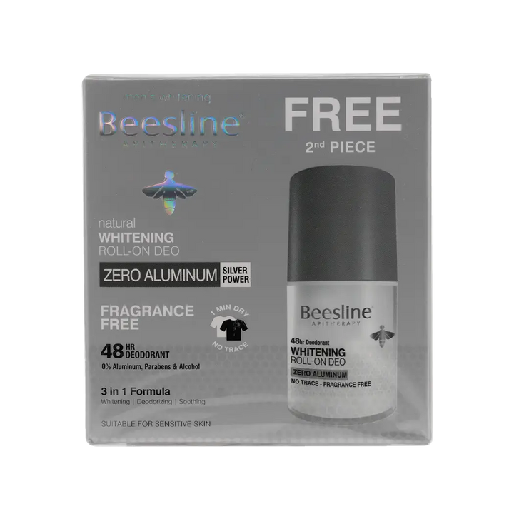 50051-Beesline Offer-Whitening Roll On Deo 48H Zero Aluminum (1+1) +7