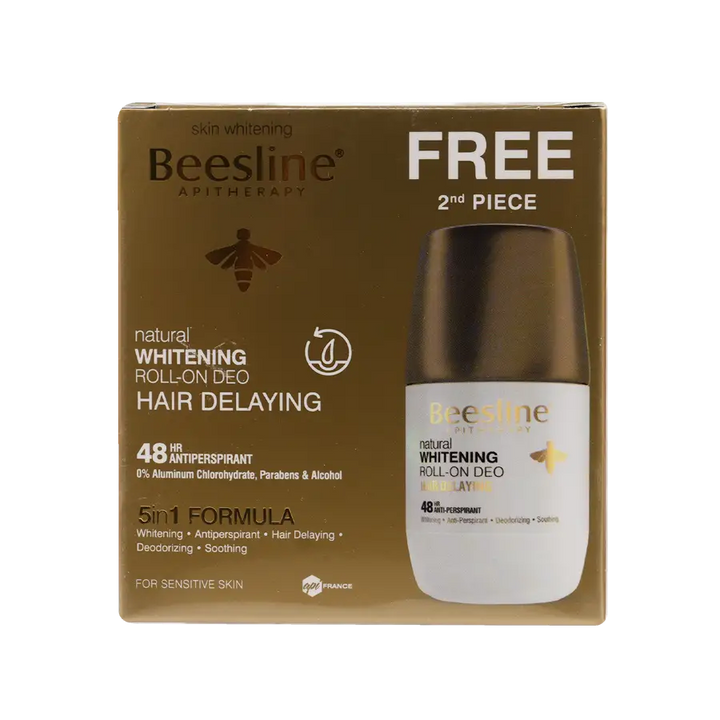 50052-Beesline Offer-Whitening Roll On Deo 48H Hair Delaying(1+1) +3