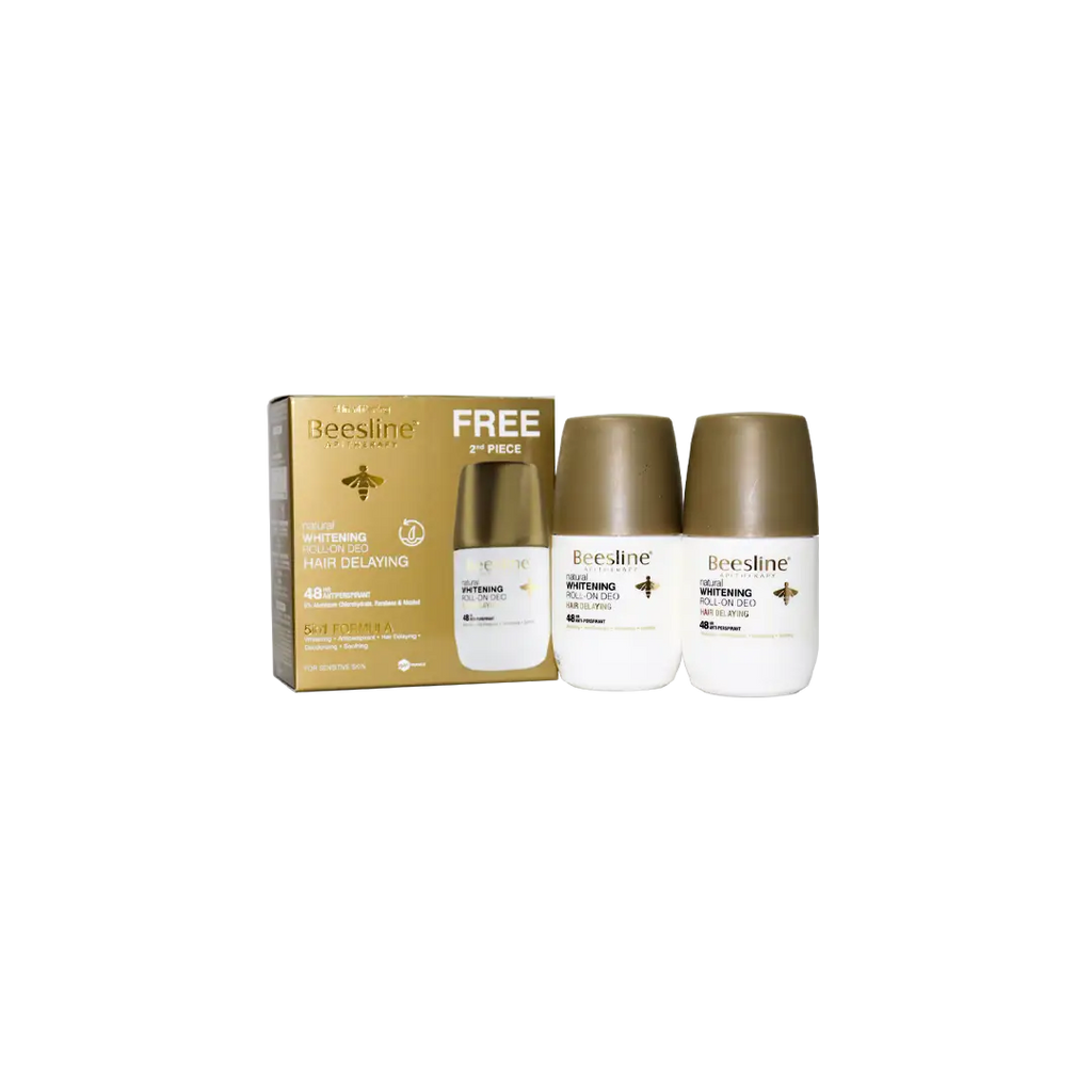BEESLINE OFFER-WHITENING ROLL ON DEO 48H HAIR DELAYING(1 + 1)