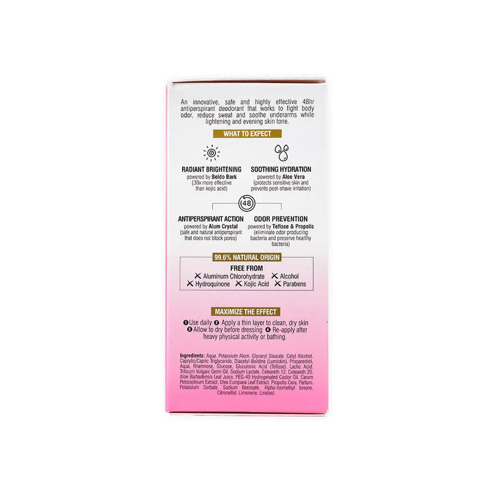 50053-Beesline Offer-Whitening Roll On Deo 48H Elder Rose (1+1) +3