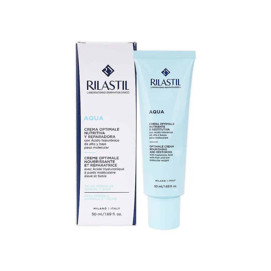 50066-Rilastil Aqua Optimale Cream 50Ml +1