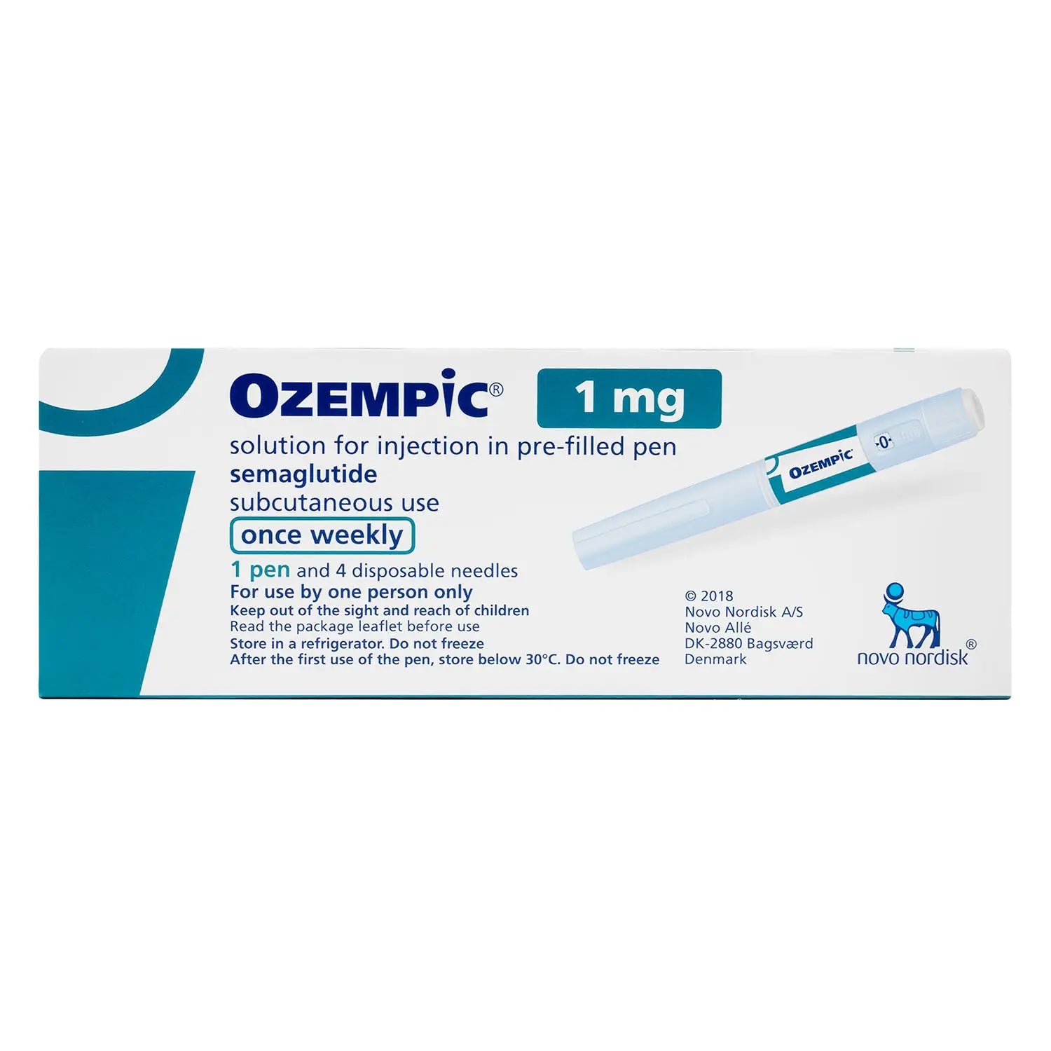 OZEMPIC 1MG SOLUTION FOR INJECTION PRE-FILLED 1 PEN