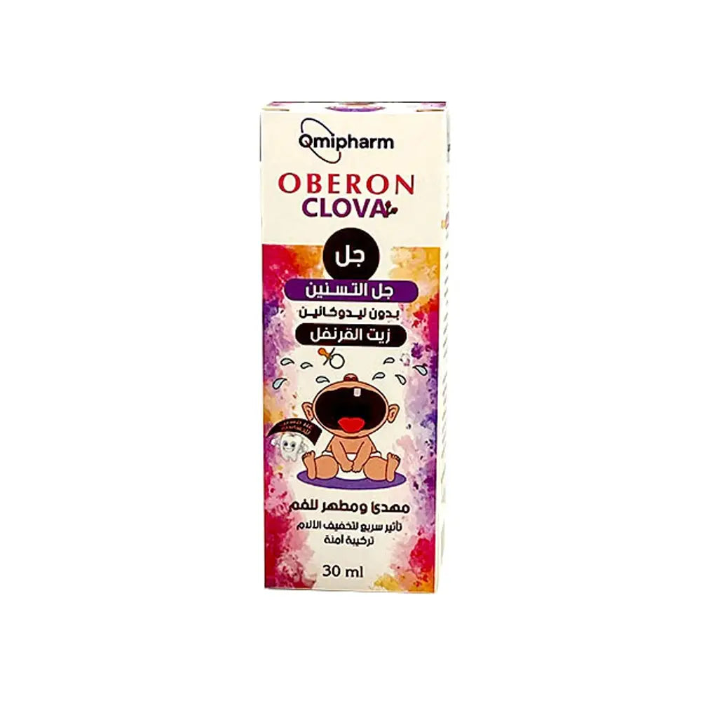 OMIPHARM OBERON CLOVA TEETHING GEL 30ML