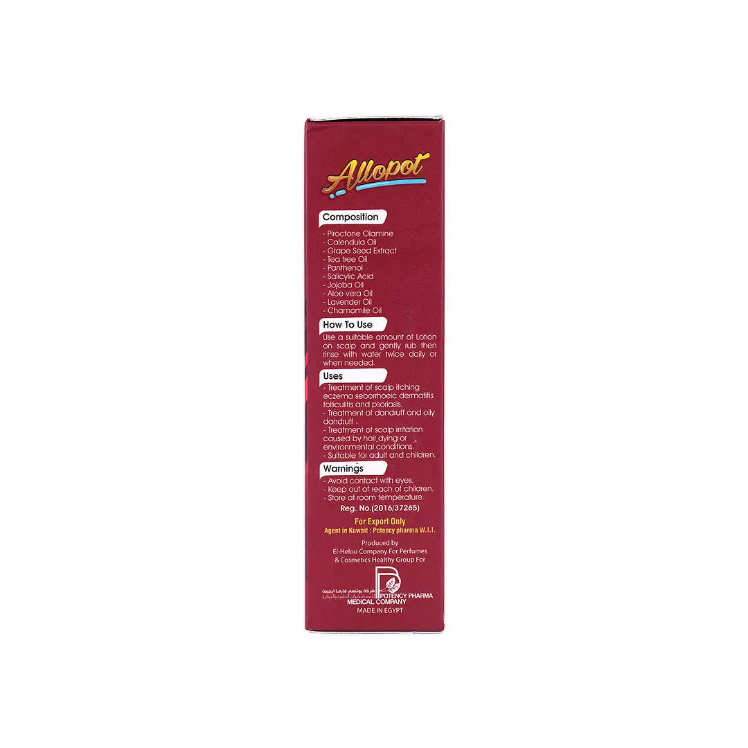 50081-Allopot Hair Lotion 120Ml +5