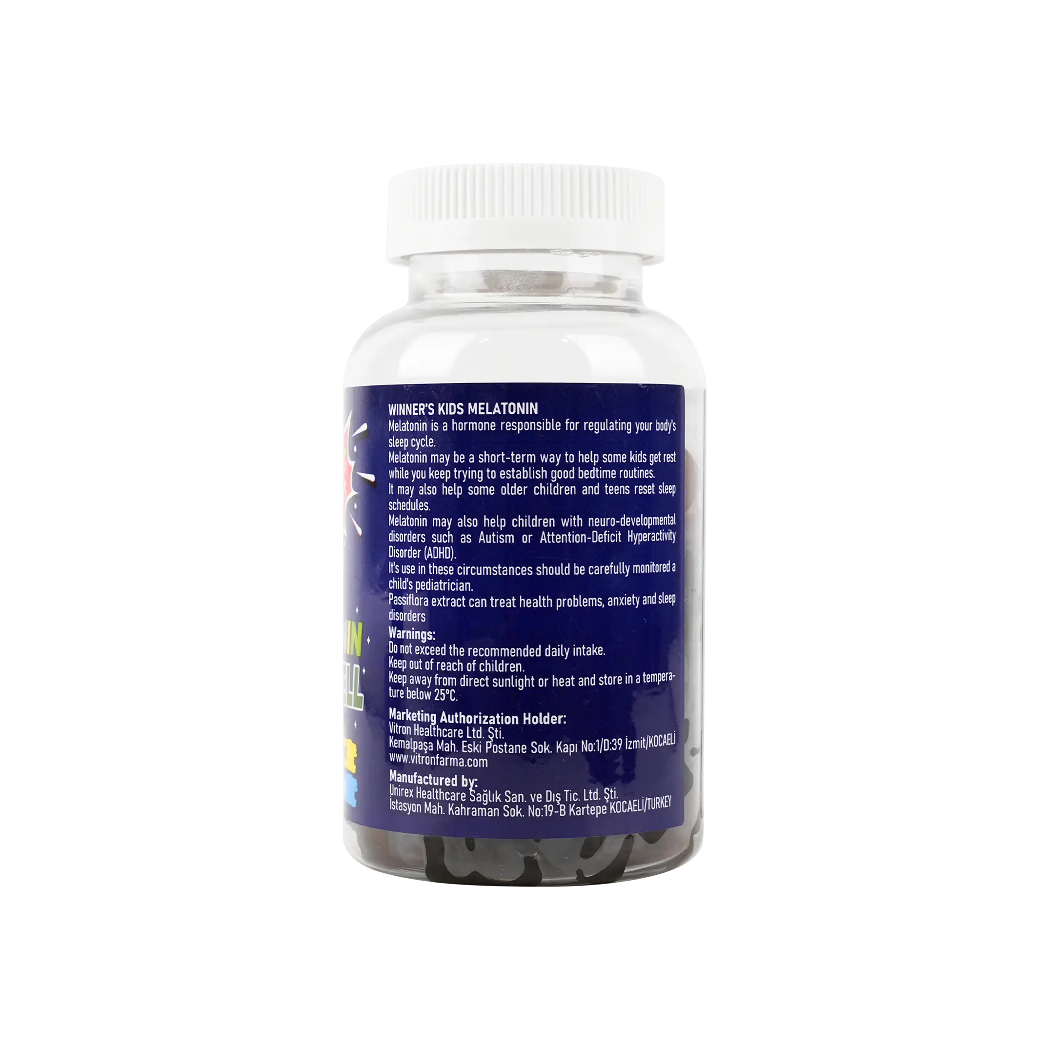 VITRON MELATONIN SLEEP WELL 2MG CHILDREN 90 GUMMIES