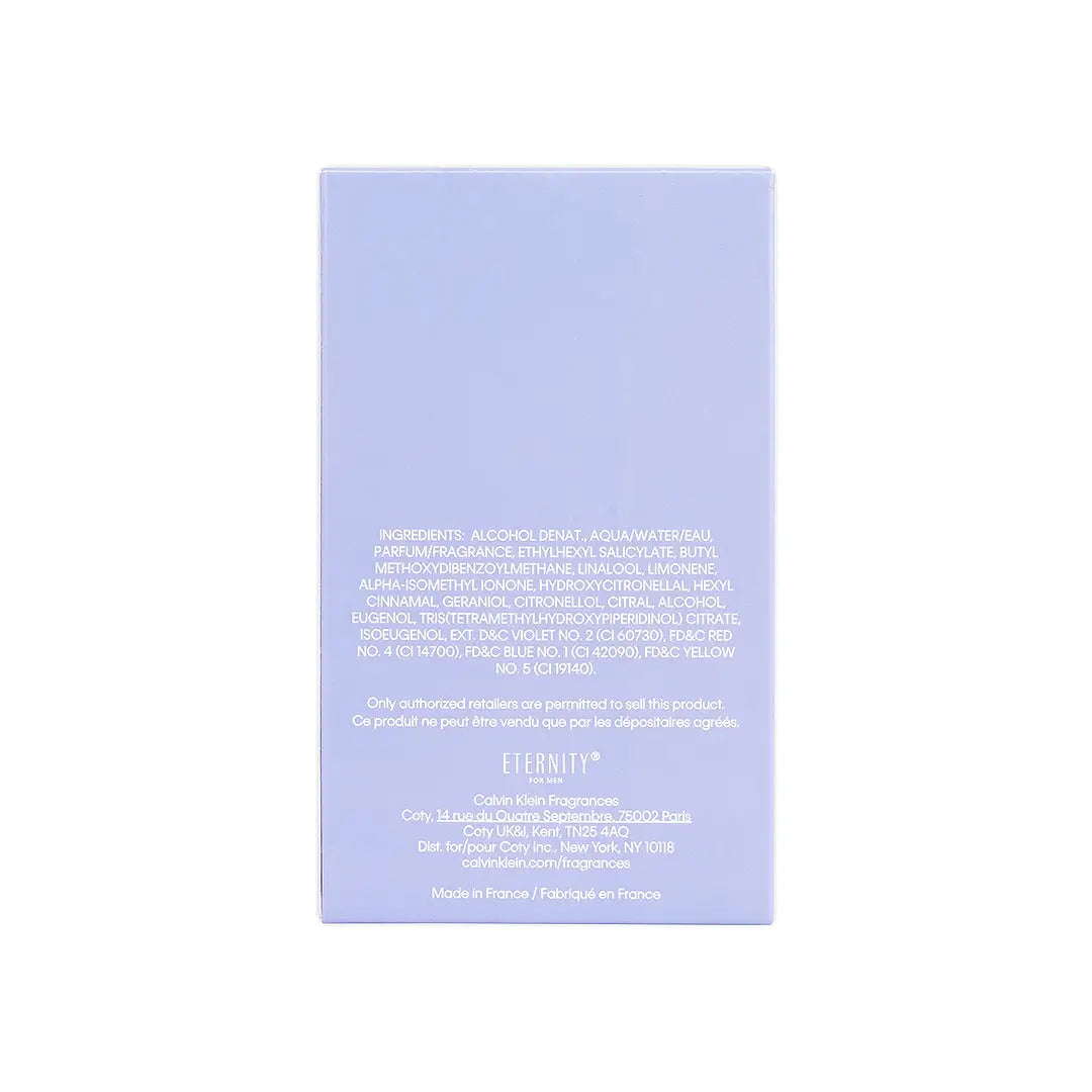 Calvin Klein Eternity For Men Aqua  100ML