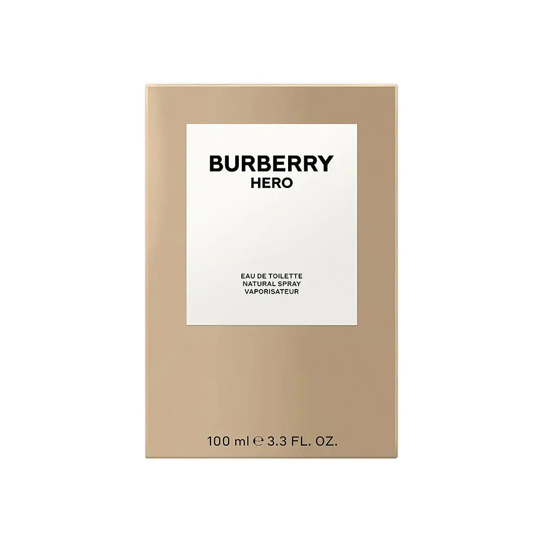 50112-Burberry Hero For Men  EDT 100ML +2