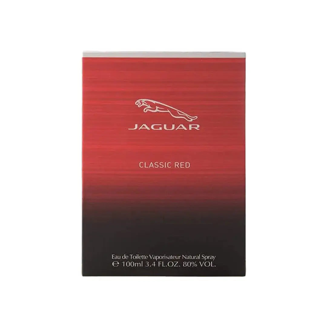 50126-Jaguar Classic Red For Men EDT 100ML +2