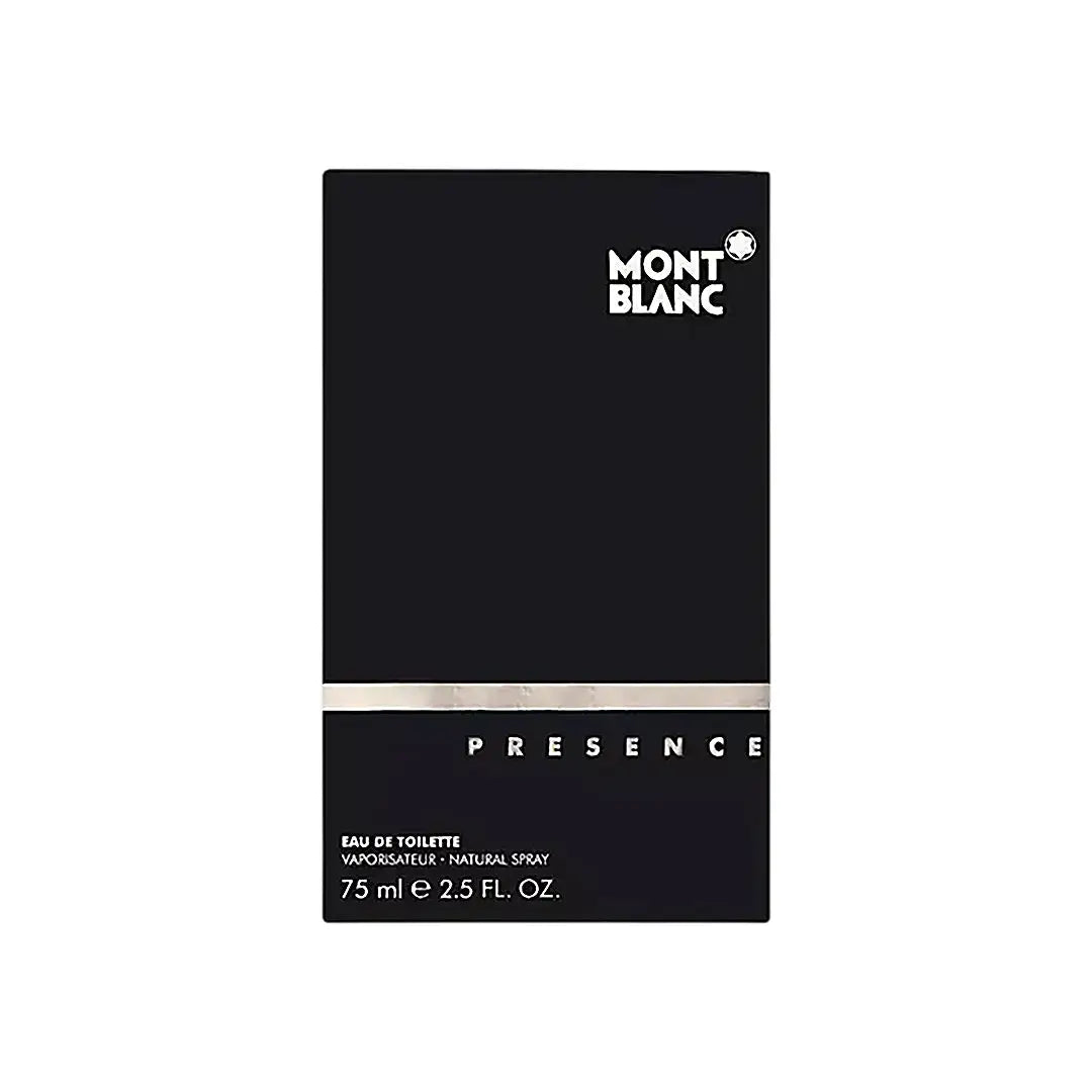 50130-Mont Blanc Presence For Men EDT 75ML +2