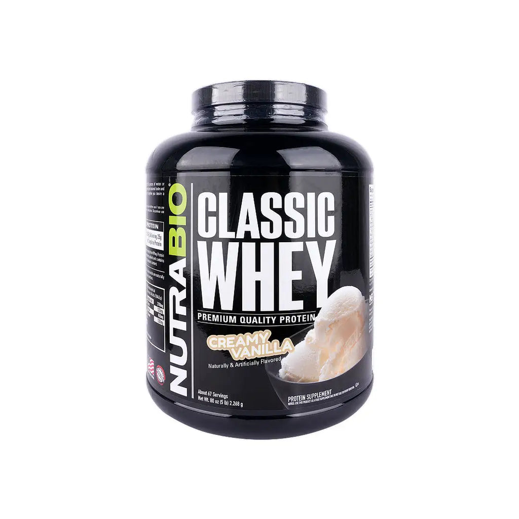 Nutrabio Classic Whey Creamy Vanilla 5Lb (2.268G)