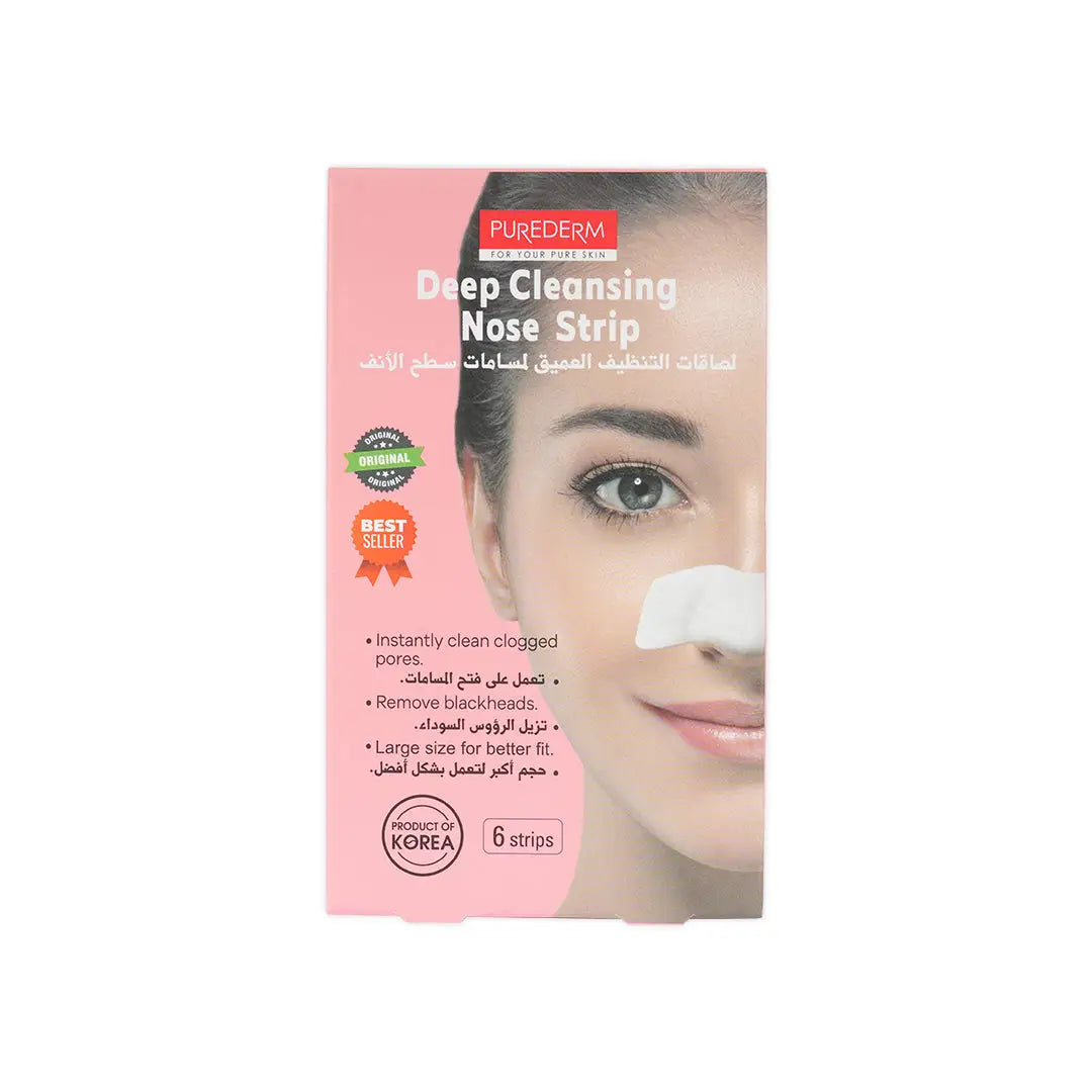 PUREDERM DEEPCLEANSING NOSE 6 STRIPS