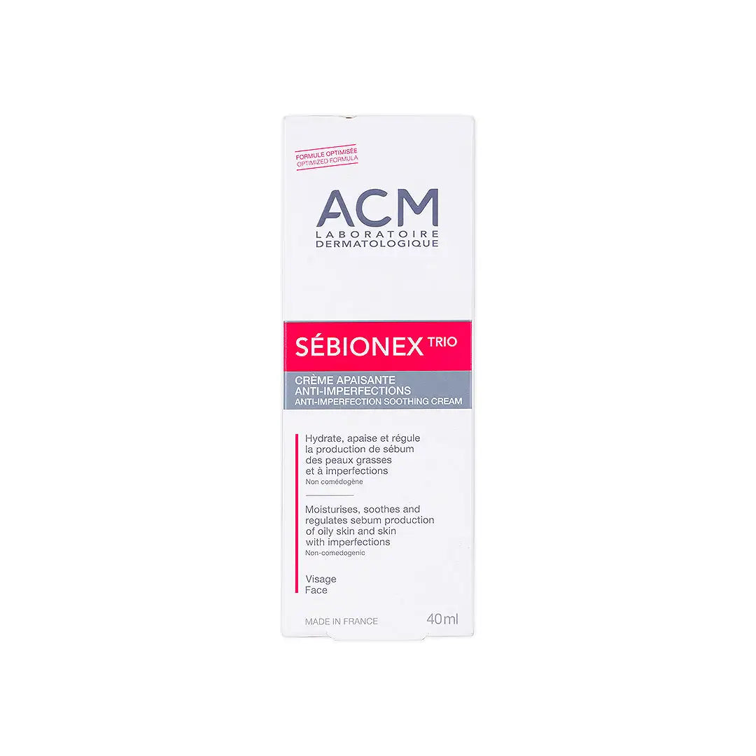 Acm Sebionex Trio Anti-Imperfection Soothing Cream 40ml