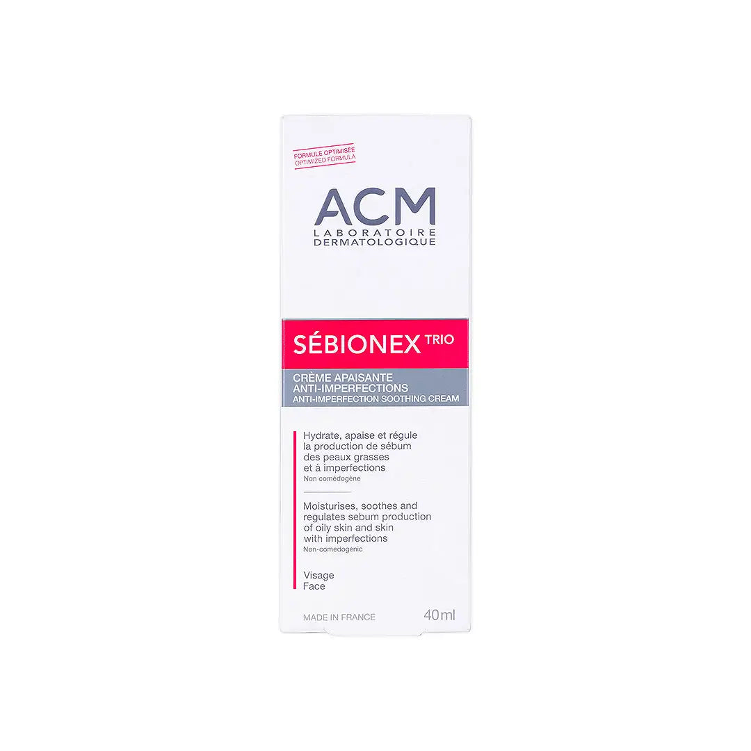 Acm Sebionex Trio Anti-Imperfection Soothing Cream 40ml +1