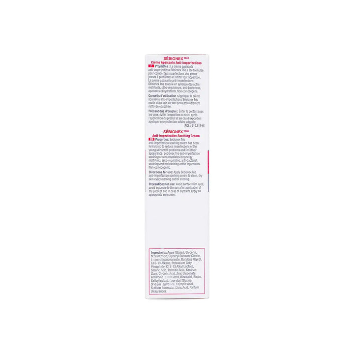 50150-Acm Sebionex Trio Anti-Imperfection Soothing Cream 40ml +5