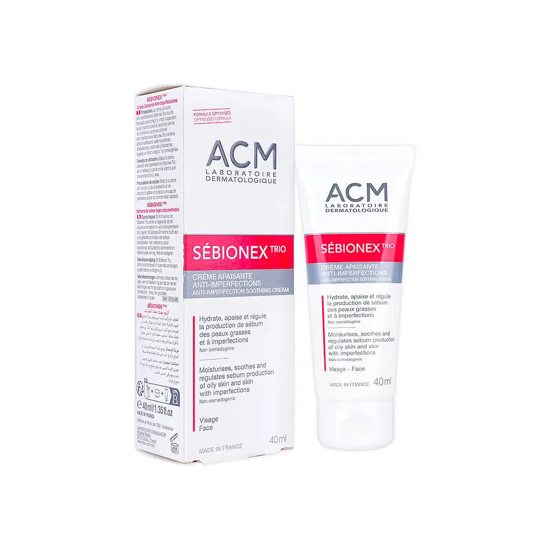 Acm Sebionex Trio Anti-Imperfection Soothing Cream 40ml +7