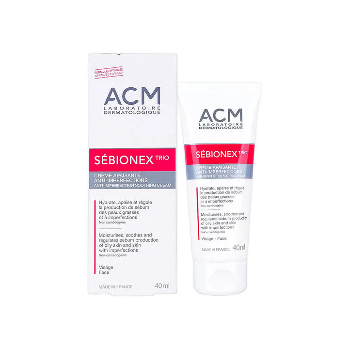 50150-Acm Sebionex Trio Anti-Imperfection Soothing Cream 40ml +2