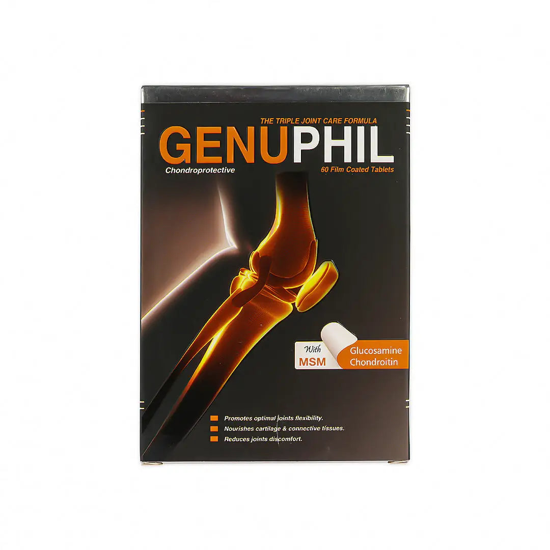 GENUPHIL (GLUCOSAMINE CHONDROITIN) 60 FILM COATED TABLETS