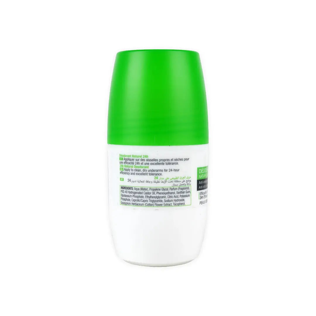 50162-ACM Natural Deodorant Roll-On 24H 50Ml +1