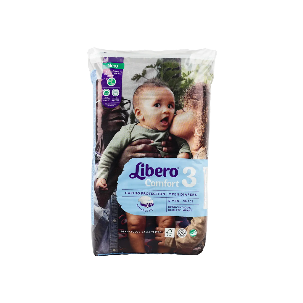 Libero Comfort No.3 (5-9Kg) 58Pcs