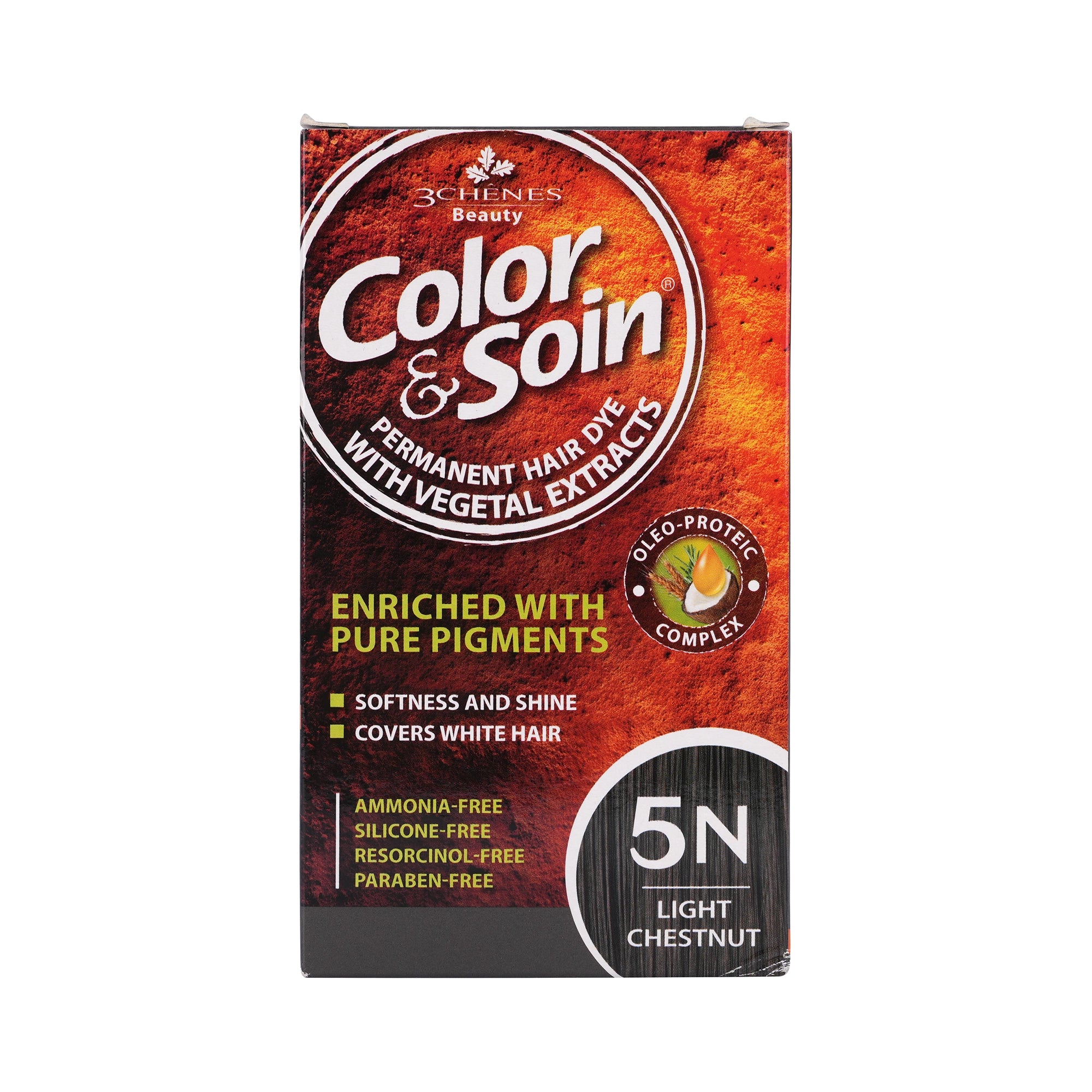 50168-3Chenes Color & Soin Light Chestnut – 5N +1