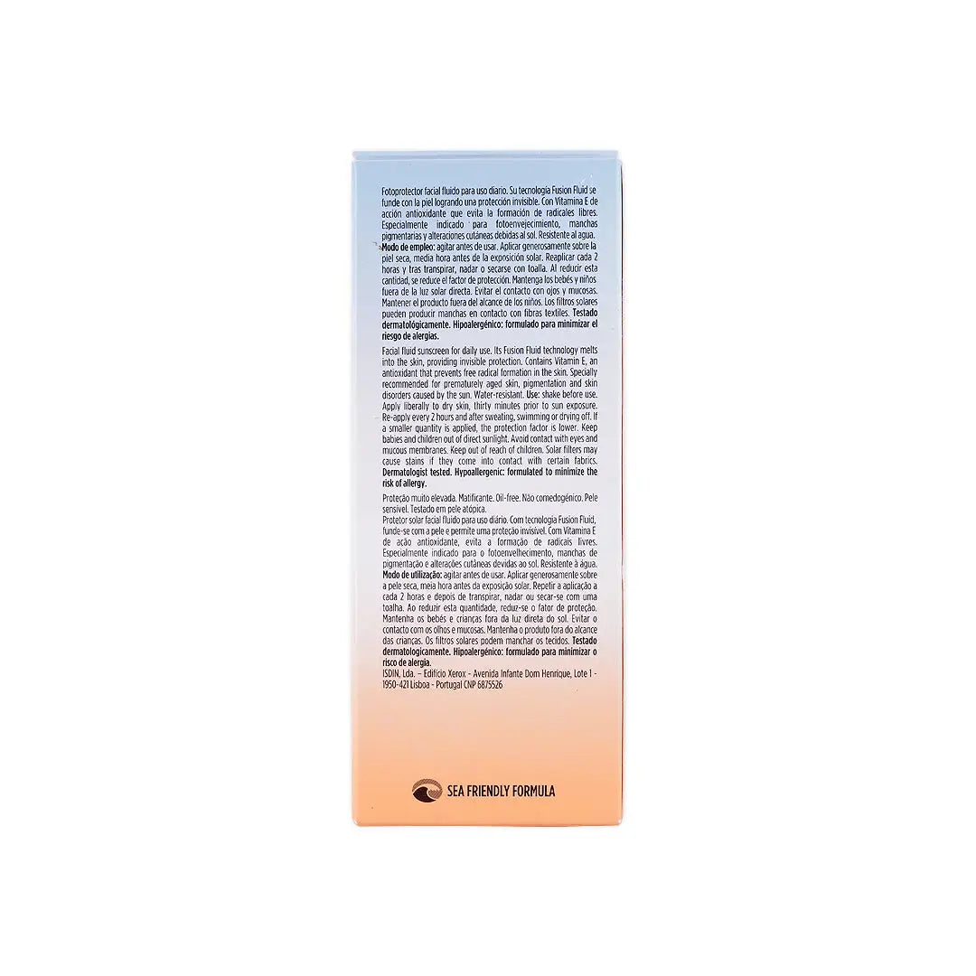 ISDIN FOTOPROTECTOR FUSION FLUID SPF50 50ML