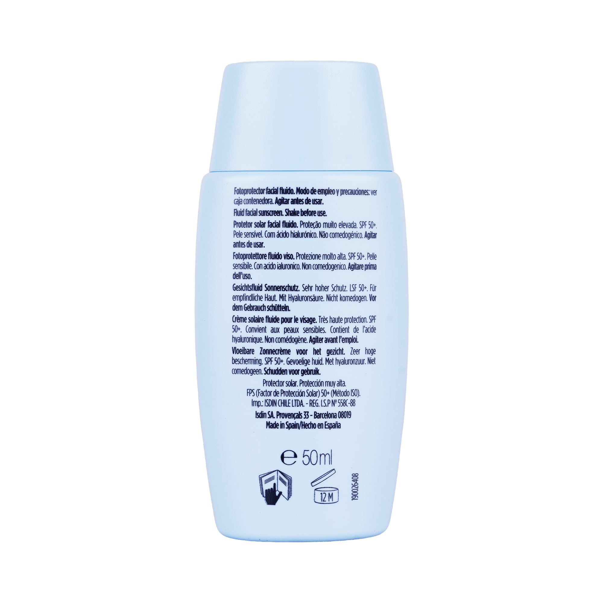 50172-ISDIN Fotoprotector Fusion Fluid SPF50 50Ml +7