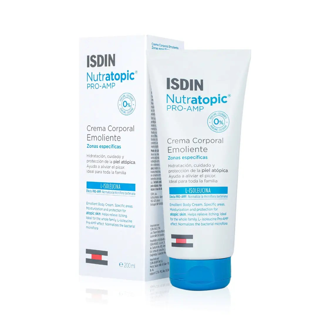 ISDIN NUTRATOPIC PRO-AMP EMOLIENTE BODY CREAM 200ML