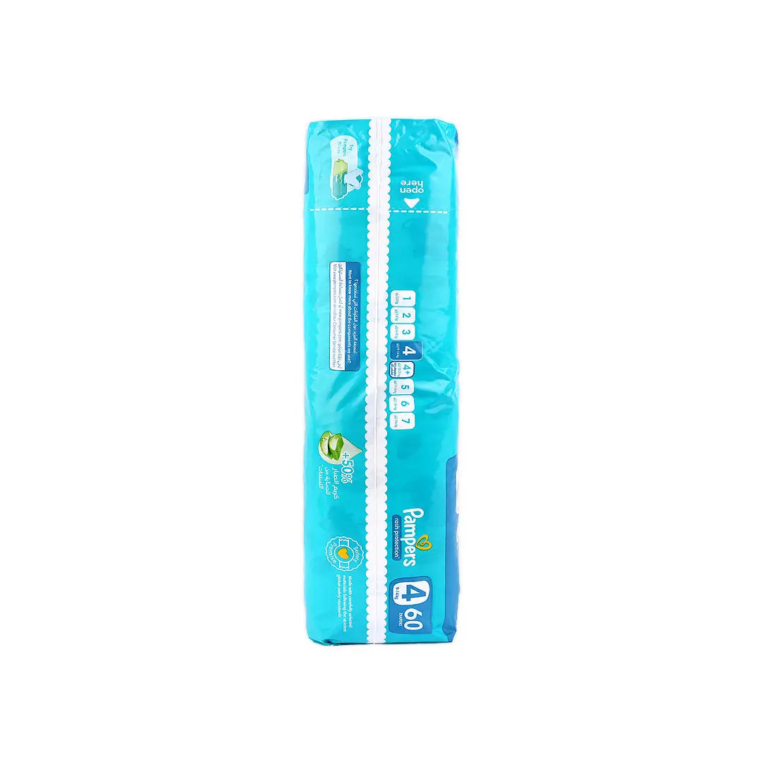 50185-Pampers Baby-Dry No.4 (9-14Kg) 60Pcs +1