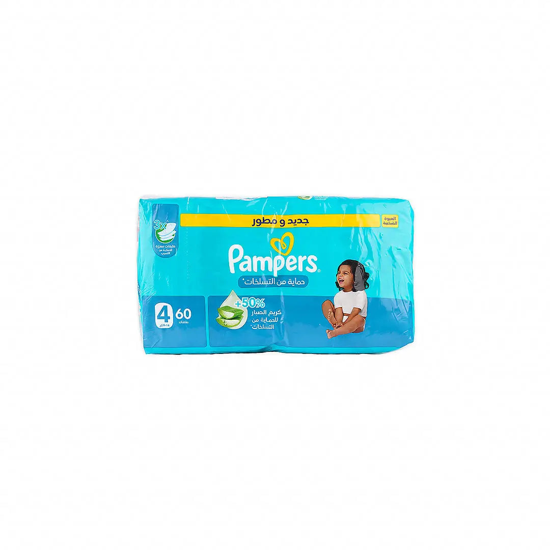 Pampers Baby-Dry No.4 (9-14Kg) 60Pcs