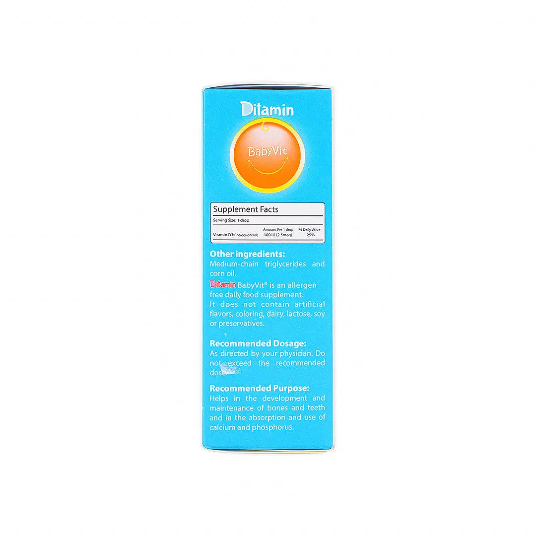 Ditamin Babyvit D3 100Iu 10Ml