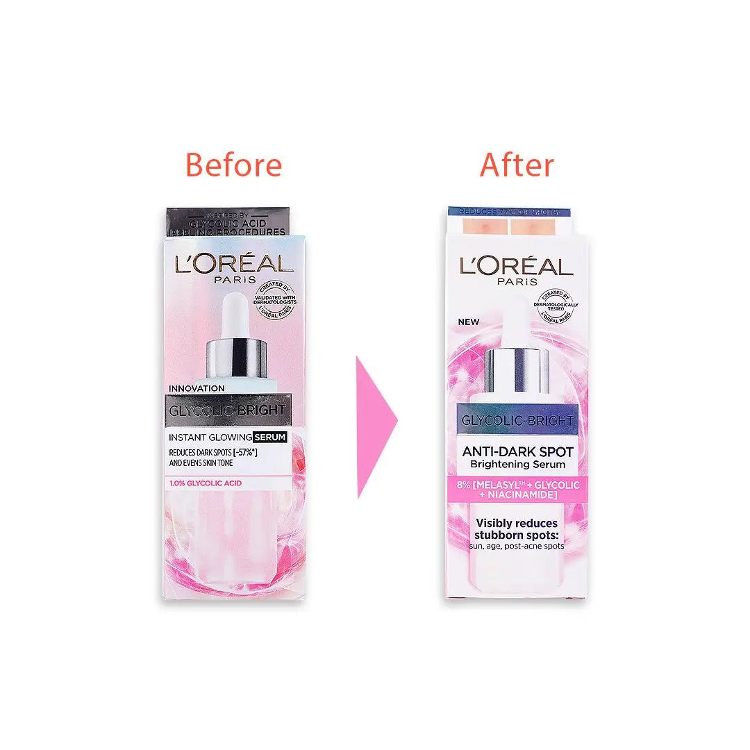 50203-L'oreal Glycolic-Bright Instant Glowing Serum 30ml