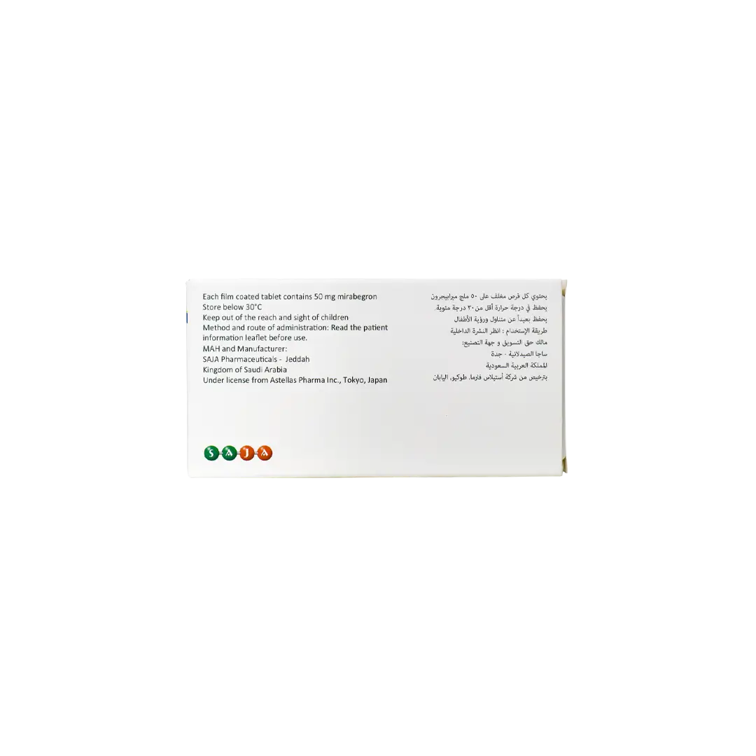 BETMIGA MIRABEGRON 50MG 30TAB