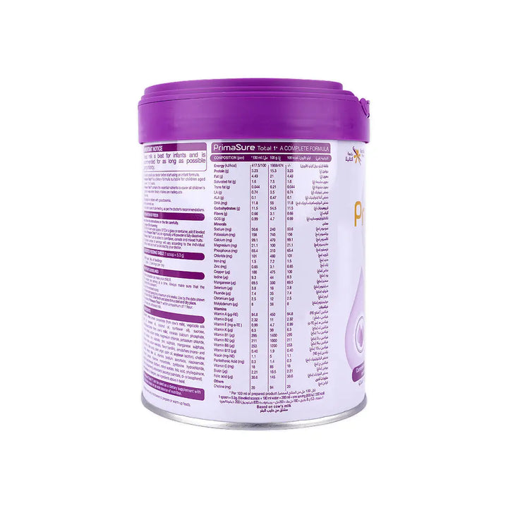 50213-Primasure Total 1+ Milk 400G +2