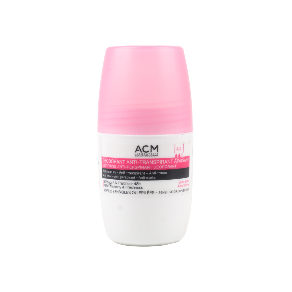 ACM SOOTHING ANTI-PERSPIRANT  DEODORANT ROLL-ON 48H 50ML