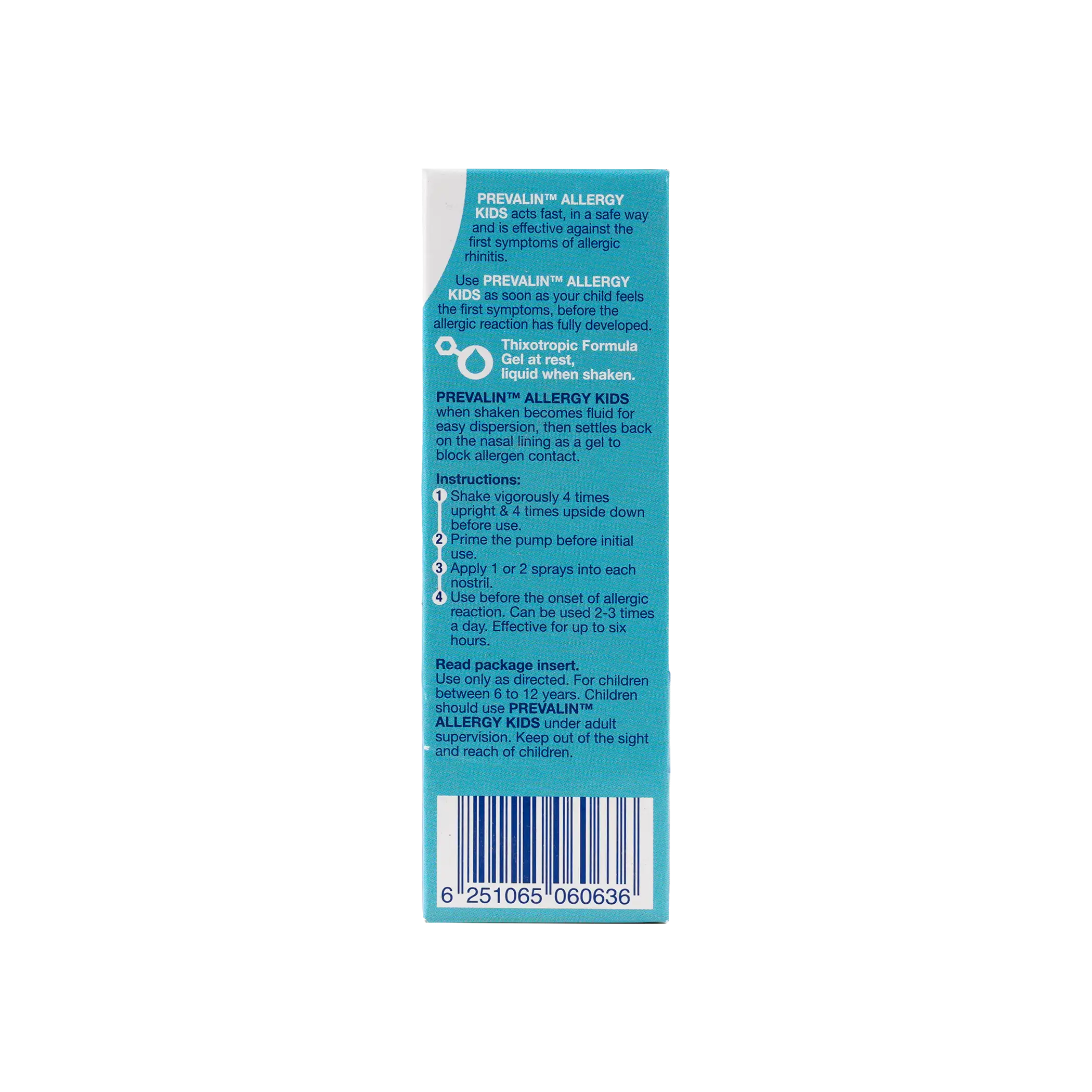 PREVALIN KIDS NASAL SPRAY 20ML
