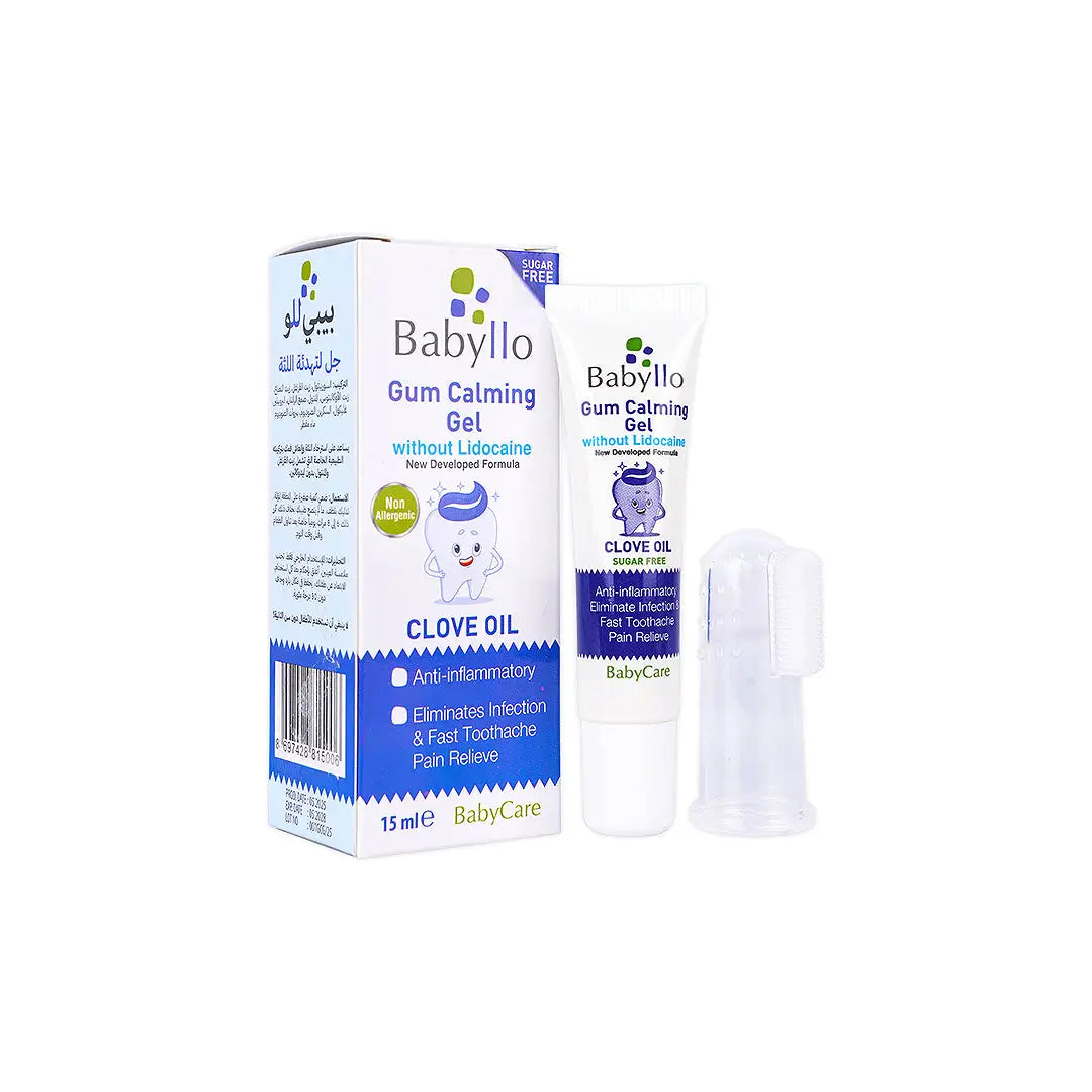 50258-Babyllo Gum Calming Gel Clove Oil 15Ml +6