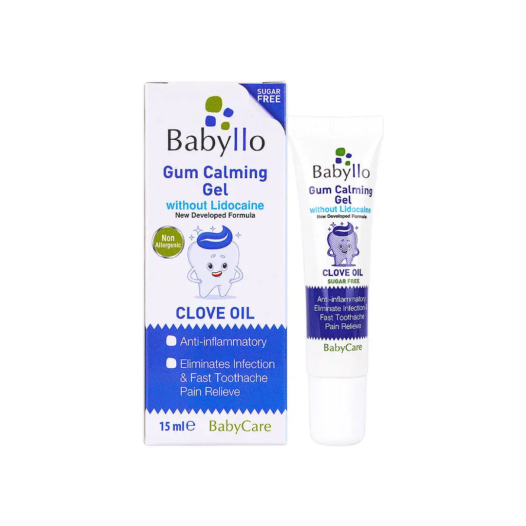 50258-Babyllo Gum Calming Gel Clove Oil 15Ml +4