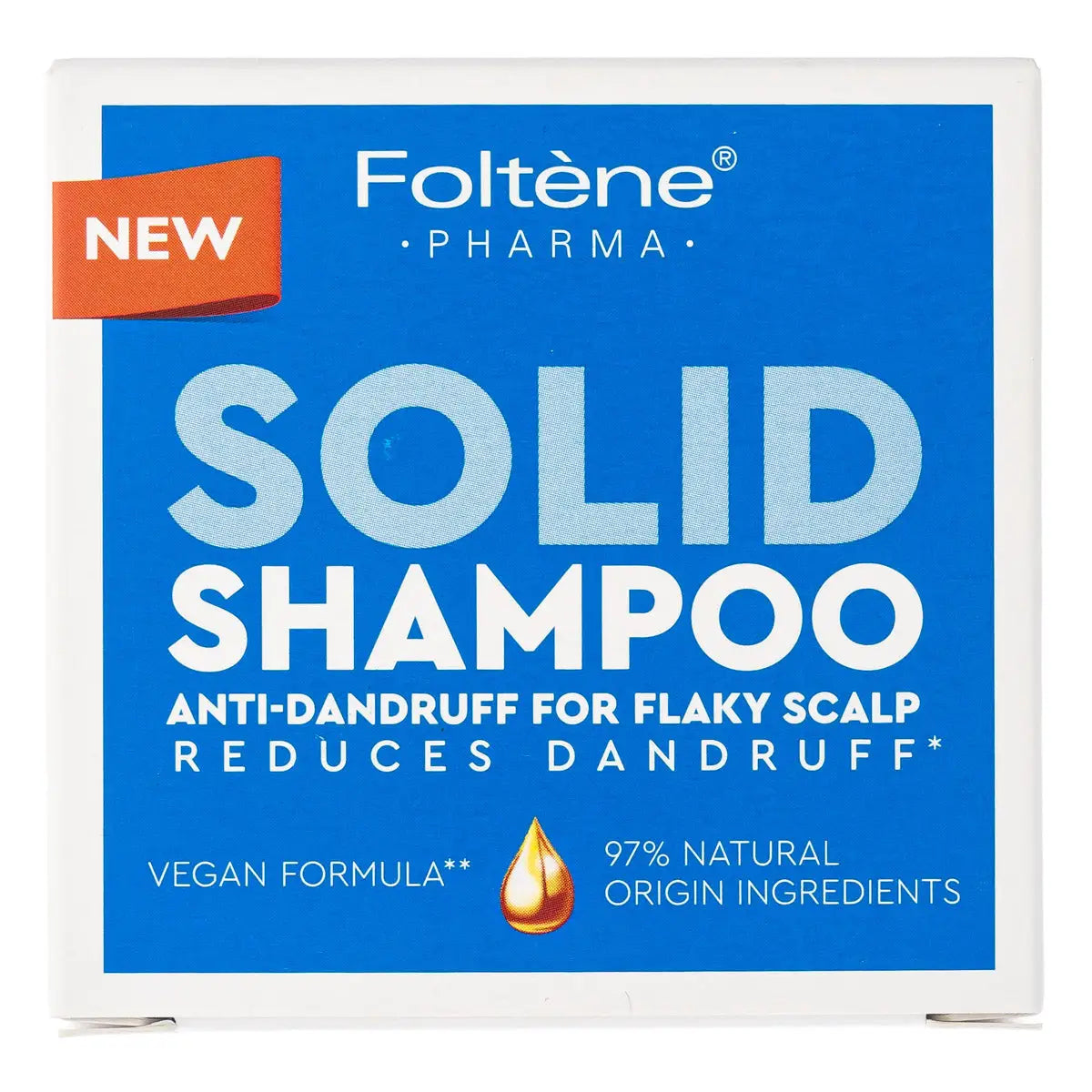 50264-Foltene Solid Shampoo Anti-Dandruff For Flaky Scalp 75G