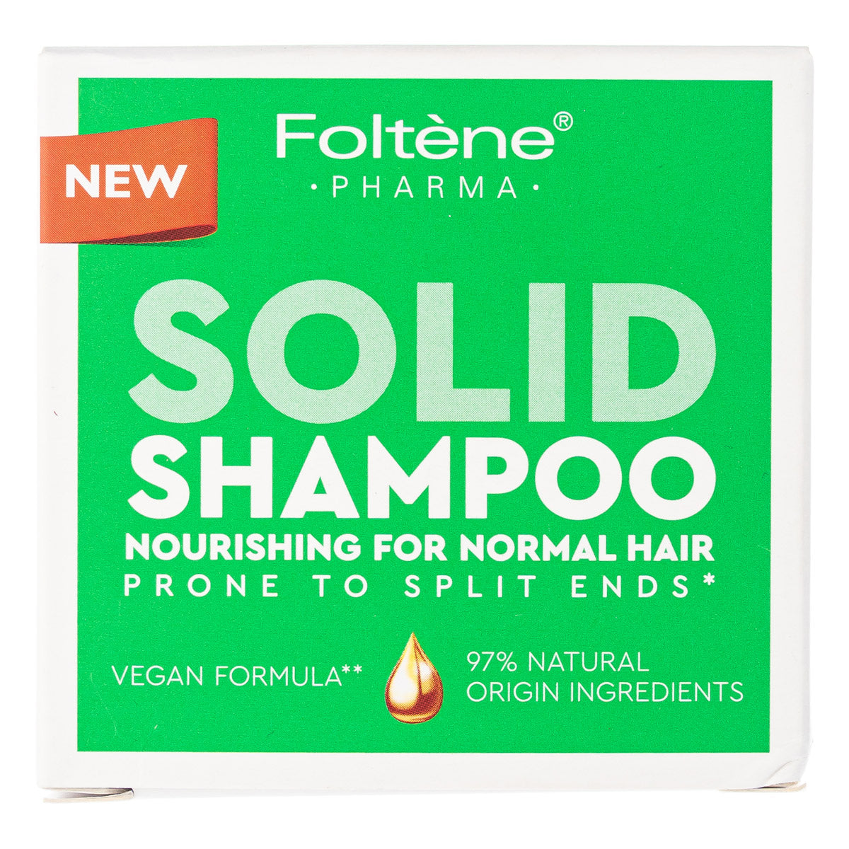 FOLTENE SOLID SHAMPOO NOURISHING FOR NORMAL HAIR 75G
