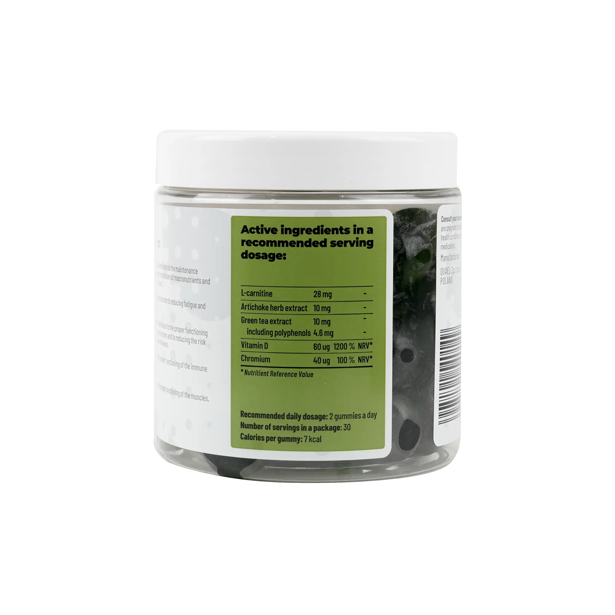 FIT 4 LIFE +MED GUMMIES PREMIUM DETOX 300G 60 GUMMIES