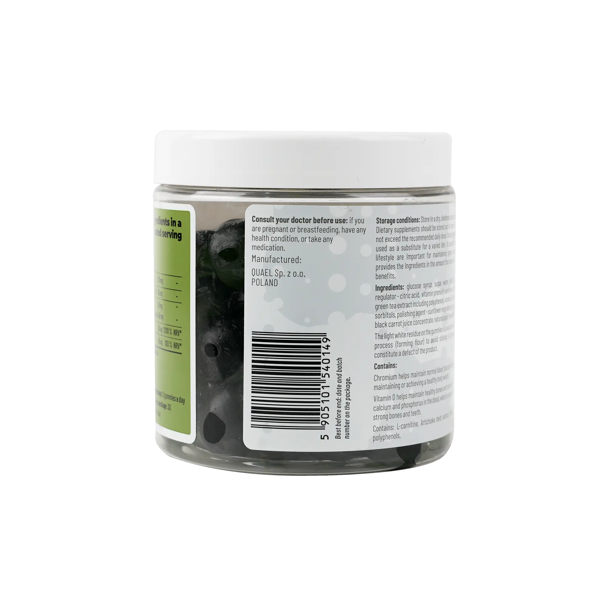 FIT 4 LIFE +MED GUMMIES PREMIUM DETOX 300G 60 GUMMIES